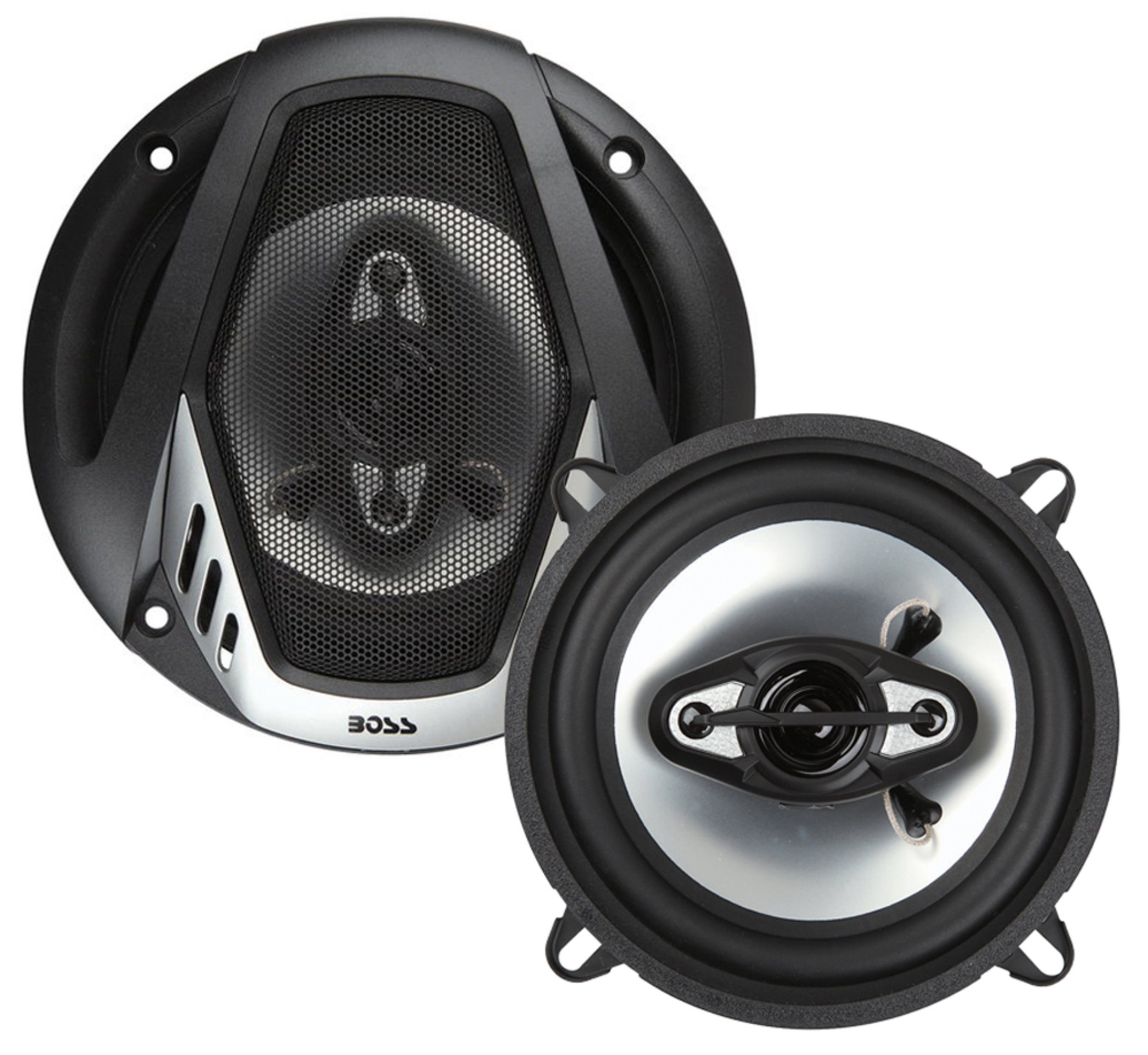 BOSS NX524 5.25" 300W & 6.5" 400W 4 Way Car Audio Coaxial Speakers (4 Pack) - image 3 of 10