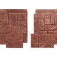 thumbnail image 4 of Ekena Millwork 49"W x 24 1/2"H x 1 1/4"D Castle Rock Stacked Stone, EverStone Faux Stone Siding Panel, Sun Valley, 4 of 9