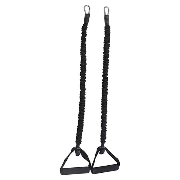 2x Pilates Reformer Cuerdas de tracción Correas de ejercicio Equipo de entrenamiento Bandas de resistencia Mangos de pilates para fitness Equilibrio