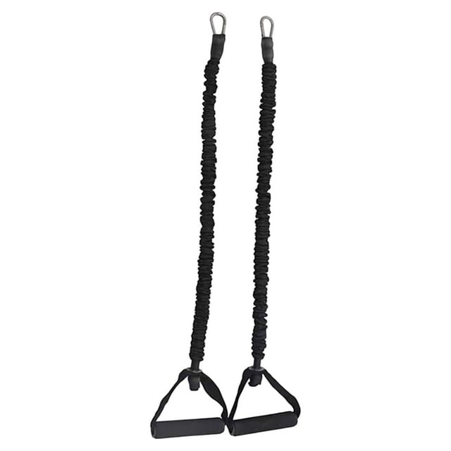 jinwen 2x Pilates Reformer Pull Ropes,Exercise Straps Workout Equipment Replaces Gym Resistance Bands Pilates Handles for Home Women