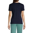 thumbnail image 2 of Lands' End Women's Cotton Rib T-shirt, 2 of 3