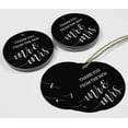 thumbnail image 4 of Inkdotpot Thank You From The New Wedding Bottle Tag Real Silver Foil Favor Hang Tags Pack Of 50, 4 of 6