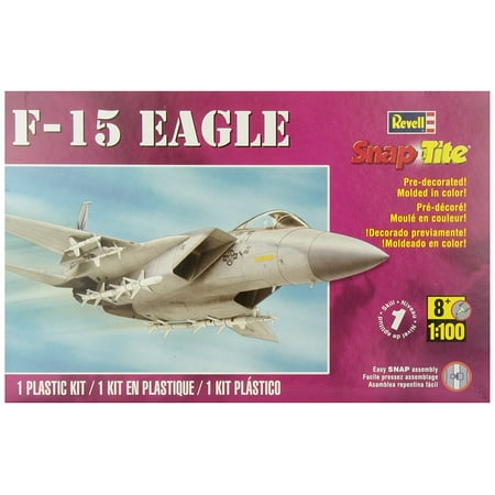 - 1:100 F-15 Eagle, Easy snap assembly - no glue By Revell Ship from US