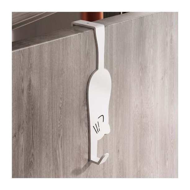 Gancho para puerta sin necesidad de taladrar. Gancho impermeable fácil de colgar para baño, cocina, dormitorio y balcón.