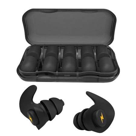 

6pairs Washable Memory Foam For Sleeping Kids Adults Noise Cancelling Ear Plug