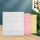 thumbnail image 3 of 30 Piezas Etiqueta Engomada Autoadhesiva de Ladrillo 3D Papel Pintado de Espuma Impermeable DIY Habitación Cocina Techo Techo Fondo Tatuajes de Pared - A, 3 of 5