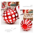 thumbnail image 4 of Popvcly 30 Pieces Christmas Balls Ornaments, 2.4" Shatterproof Holiday Bulbs Festive Wedding Hanging Ornaments Christmas Tree Decoration, 4 of 11