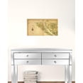 thumbnail image 3 of 16" x 24" California as an Island c1650 Vintage Map Wall Art, 3 of 3