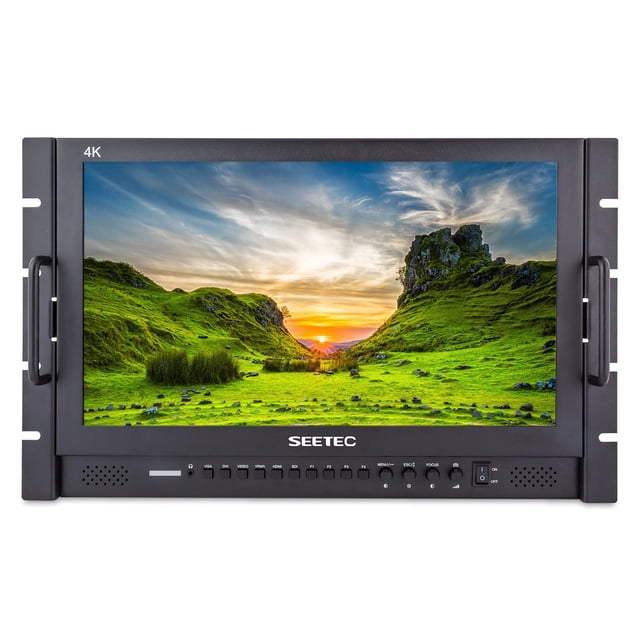 Monitor SEETEC P173-9HSD-RM, 17,3 pulgadas, 7 RU, montaje en rack, Full HD
