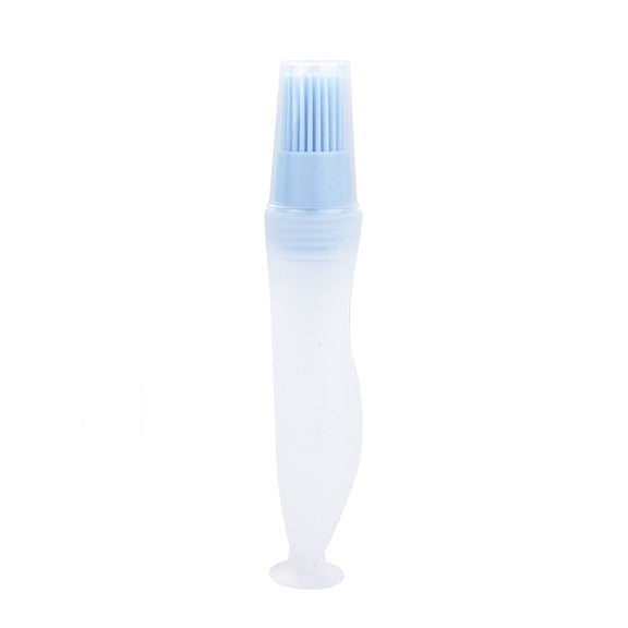 LYINGF BBQ and Pastry Basting Brushes Set, Portable Silicone Oil Bottle Brush and Barbecue Brush, Kitchen Basting Tool for BBQ Grill, Baking, Cooking, Marinating, and Glazing