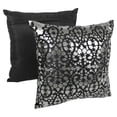 thumbnail image 2 of Blazing Needles Paisley Scaled Velvet Throw Pillow - Set of 2, 2 of 8
