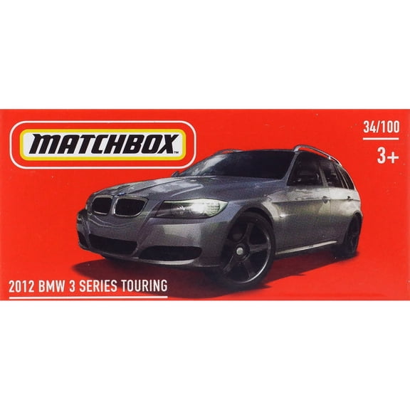 Matchbox 2012 BMW 3 Series Touring Diecast Car (Grey)