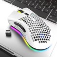 thumbnail image 4 of Computer Gaming Mouse Hollow Rechargeable Wireless Cursor, 4 of 9