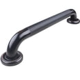 thumbnail image 2 of IMPEU 30-inch Textured Grab Bar for Bathtub and Shower, Oil Rubbed Bronze finish, 1.5-Inch Diameter, Bathroom Toilet Saftey Hand Rail, Wall-mounted, Great for Towel Holder / Stair Handrail, 2 of 9