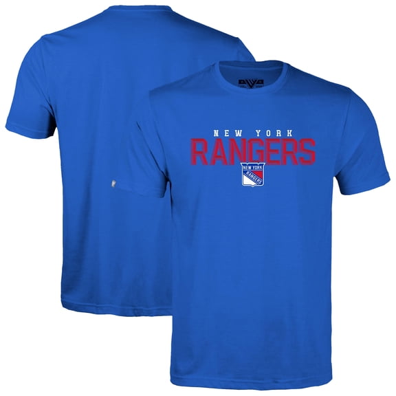 Men's Levelwear Royal New York Rangers Richmond Carve T-Shirt