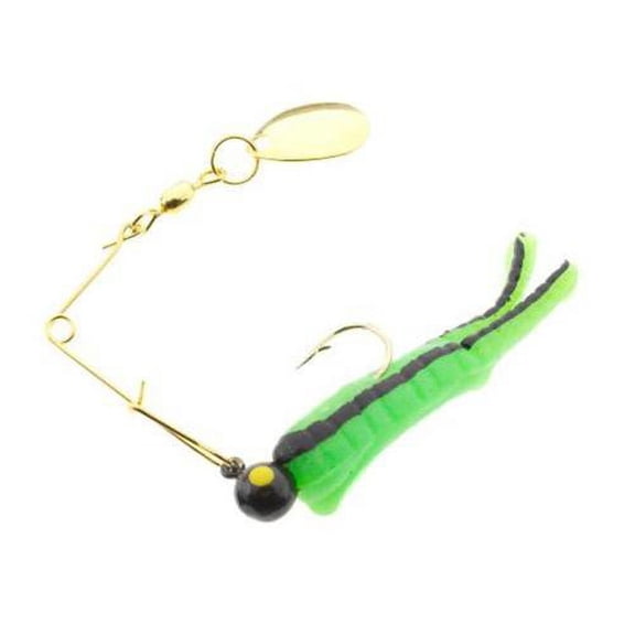H&H Cajun King Spin-Gold 1/4 Green/Black Stripe 12 Per Card Order 12 CKSG-20