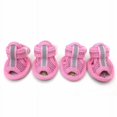 thumbnail image 1 of 4pc/set Summer Non-slip Breathable Dog Shoes Sandals for Small Dogs Pet Dog Socks Sneakers for Dogs Puppy Blue Cat Shoes Boots ShopWise Round, 1 of 9