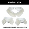 thumbnail image 5 of Ywmsfl 3Pcs Casual and Formal Wear Pearls Beaded Faux Collar for Women Detachable Choker Necklace Blouse False Collar Accessory, 5 of 11
