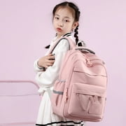 Tyethy School Backpack for Girls, Kids School Bag for Teens Girls , Students Bookbag Gifts, Pink