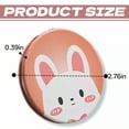 thumbnail image 5 of ACDANC Compact Mirror,Hand Grip Comfort Lightweight Travel Makeup Mirror,Style1, 5 of 7
