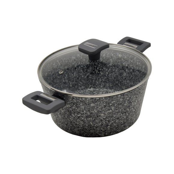 Westinghouse Cacerola Antiadherente De Mármol Gris Granito 28cm White-Westinghouse Mármol Gris Granito