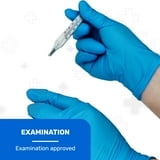 WellBefore Blue Nitrile Disposable Gloves - Medium 2000 Ct - Powder & Latex-Free Gloves