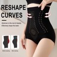 thumbnail image 4 of Womens High Waisted Underwear Tummy Control Graphene Honeycomb Tightening and Body Shaping Briefs Shorts Unique Fiber Restoration Shaper, 4 of 6
