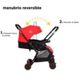 thumbnail image 4 of Carriola con Asa Reversible D´Bebé Lu Baby Rojo, 4 of 6