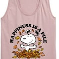 thumbnail image 3 of Peanuts - Happiness Is A Pile Of Leaves - Women's Racerback Tank Top, 3 of 6
