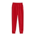 thumbnail image 6 of Lounge Sets for Women 2 Piece Fall Causal Travel Sweatsuits Comfy Matching Sets Hoodie Sweatpants with Pockets Red 2XL, 6 of 7