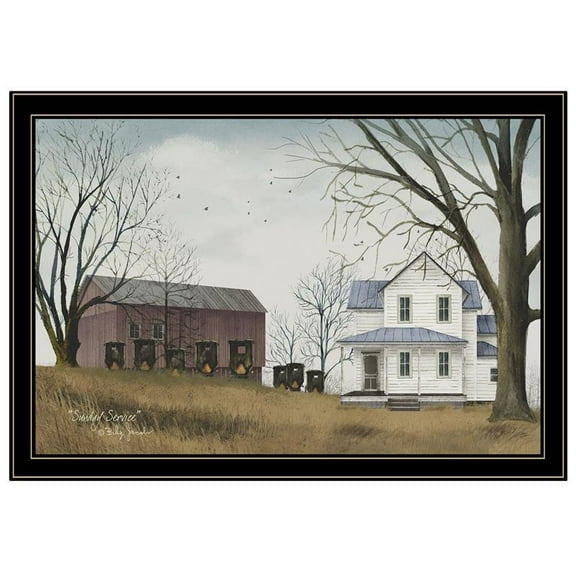 Sunday Service by Billy Jacobs Printed Wall Art Wood Multi-Color