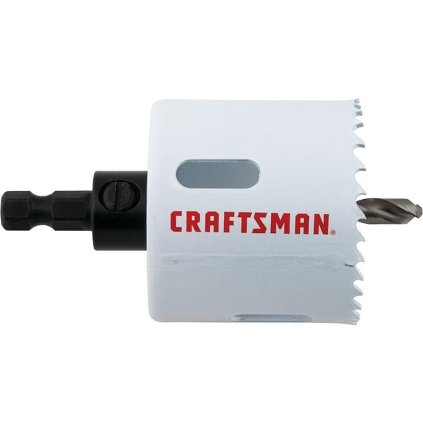 Sierra perforadora CRAFTSMAN bimetálica con eje CMAH1218A 54 mm