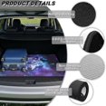 thumbnail image 6 of FOR U DESIGNS Galaxy Wolf Butterfly Print Trunk Cargo Liner Easy to Clean Cargo Liner for Pets Dogs Non-Slip Car Trunk Mat Durable Vehicle Interior Accessories for Truck Sedan SUV, 6 of 7