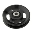 thumbnail image 3 of Fitness Bearing Pulley Wheel Replacement Parts 10mm Inner Diameter Durable Wear Resistant Universal for Cable Machine Gym Equipment 88mm Black, 3 of 8