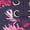 Navy Rasberry Watercolor Floral, variant on Plus Size 7-Day Three-Quarter Sleeve Grommet Notch Tunic