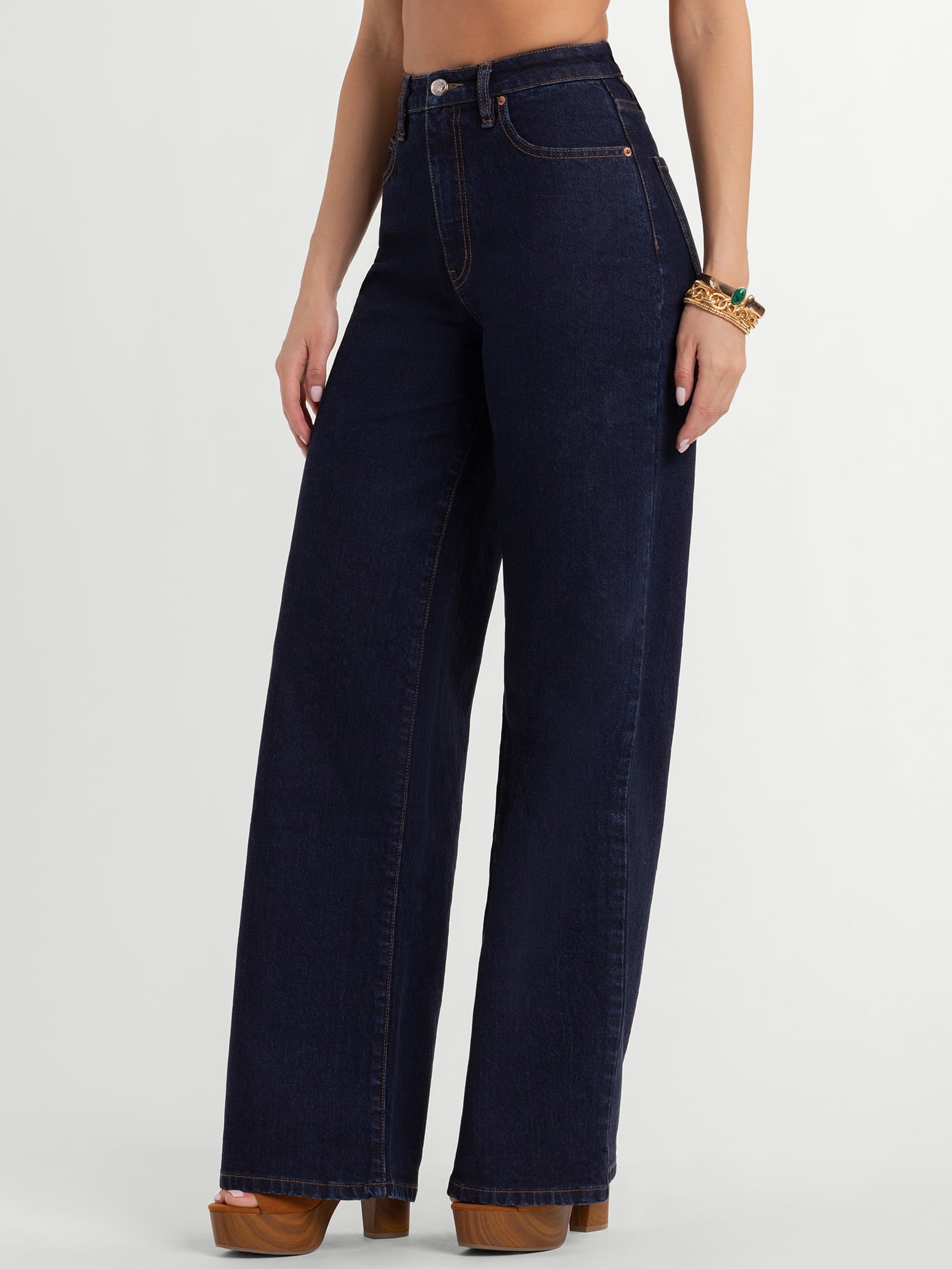 Jessica Simpson Women's Freesia Wide Leg Jean, Sizes 2-16
