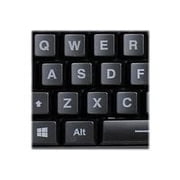Adesso Tru-Form 150 3-Color Illuminated Ergonomic Keyboard