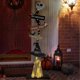 thumbnail image 3 of Halloween Decorations -Lighted Halloween Wooden Witchs Broom for Porch Yard Decor - Spooky Light up Halloween Witch Decorations, 3 of 5