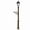 Bronze, variant on Post System with Ornate Base & Bayview Solar Lamp, White