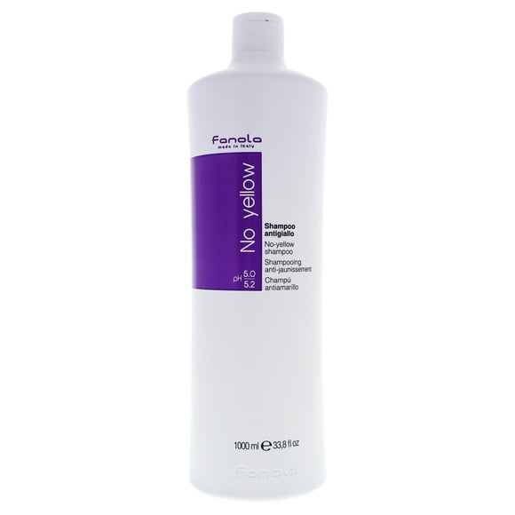No Yellow Shampoo de Fanola para Unisex - Champu de 33.8 oz Fanola Fanola