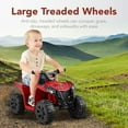 thumbnail image 5 of Best Choice Products 6V Kids Ride-On 4-Wheeler Quad ATV Car w/ 1.8mph Max Speed, Treaded Tires - Red, 5 of 7