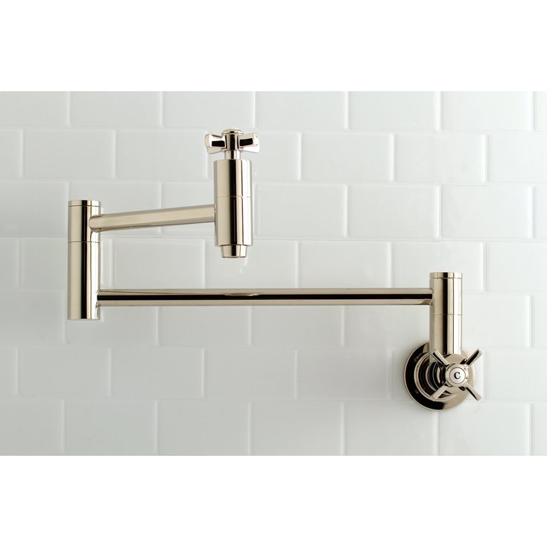 プレストマン Kingston Brass KS8106ZX Millennium Wall Mount Pot Filler