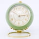 thumbnail image 1 of Reloj De Metal De Estilo Europeo Ingenioso Reloj Despertador De Cuarzo Electrónico Redondo Silencioso para Niños para Sala De Estar Dormitorio Verde, 1 of 5