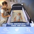 Heyo.Ja Baby Crib Portable Playard with Infant Baby Travel