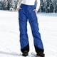 thumbnail image 1 of TaTaai Women Sports Style Ski Pants Contrast Color Pockets Fleece Lined Windproof Waterproof Warm Fabric Non See-through Machine Washable Winter Outdoor Wear Gift, 1 of 7