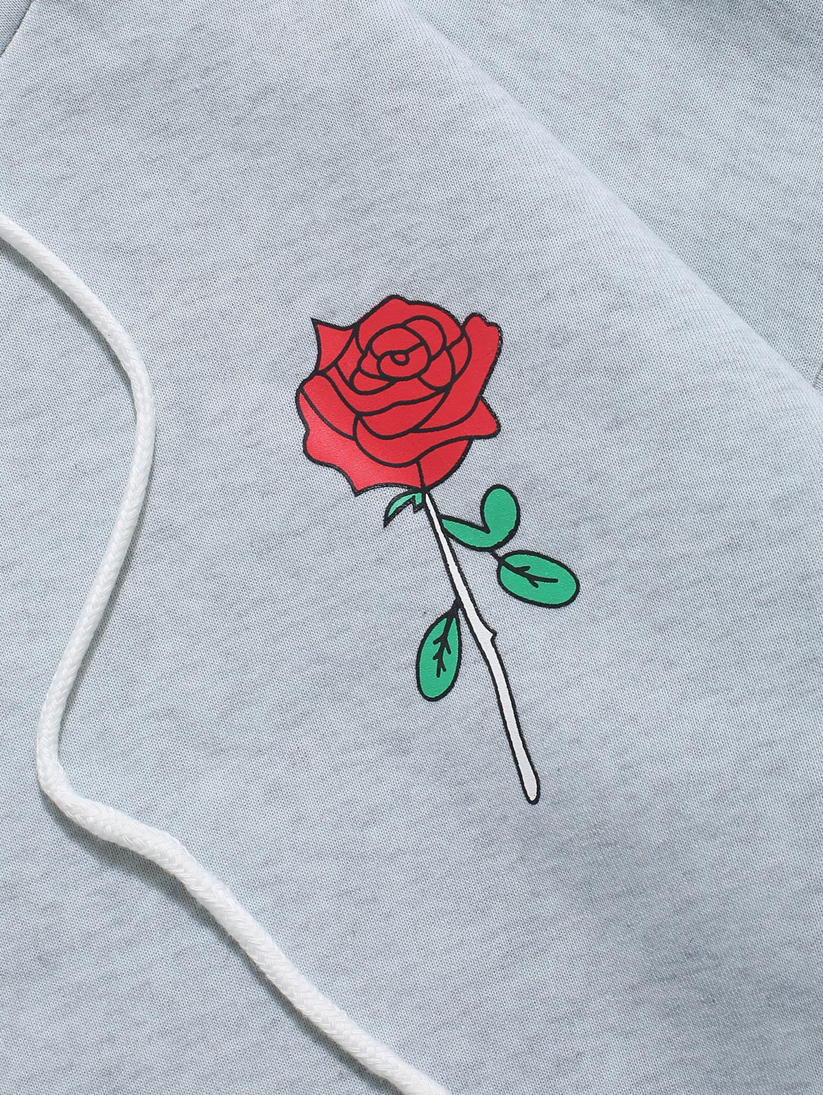 Obey airbrushed sale rose grey hoodie