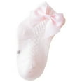 thumbnail image 2 of Sprifallbaby Socks for Toddler Baby Girl, Soft Thin Cotton Socks Summer Socks with Bows, 2 of 6