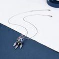 thumbnail image 5 of Hollow Dream Catcher Pet Cremation Jewelry Dreamcatcher Cremation Jewelry for Ashes Stainless Steel Paw Print Urn Locket Pendant Memorial Urn Necklace for Women for Loved Ones Keepsake Gift, 5 of 7