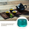 thumbnail image 5 of HAKIDZEL 12Pcs Green Round Tinplate Canisters for Airtight Tea Storage, 5 of 8