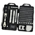 thumbnail image 2 of Dickly Tournevis de Précision 115 Po Trousse d'Outils de Réparation Étui de Rangement Portable Acier au Carbone Blanc Noir, 2 of 8